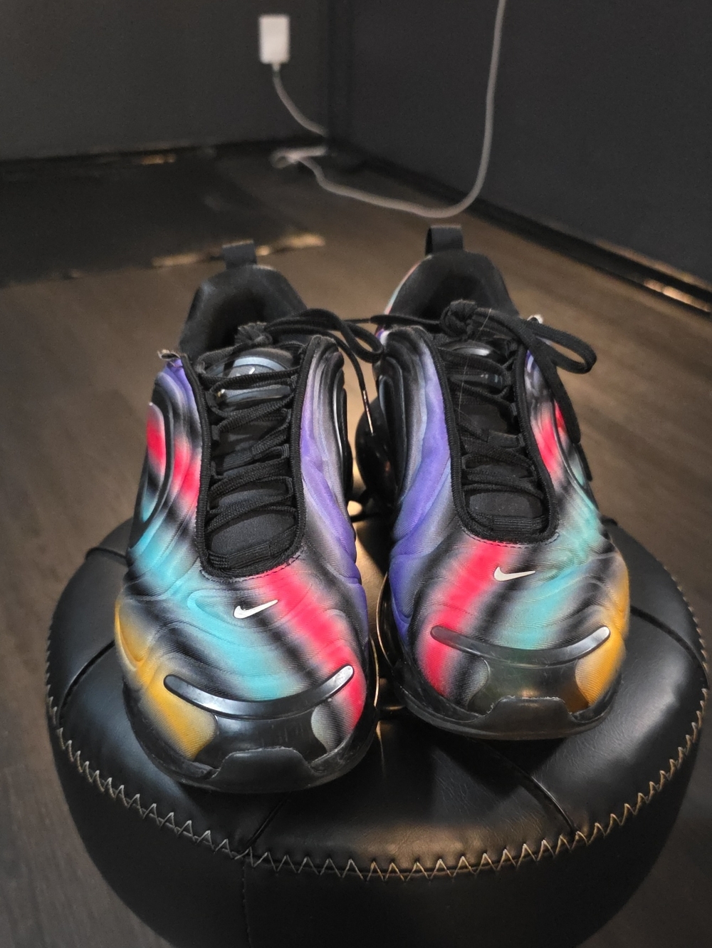 Boy's 2019 Nike Air Max 720' Color Streaks Size7Y